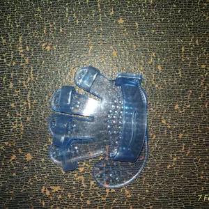 ALFAMEGA SISIR TAPAK TANGAN - Sisir Karet Mandi Pijat Bulu Kucing Anjing Kelinci Sisir Sikat Pet Grooming