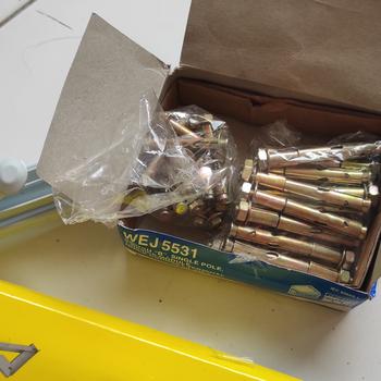 Product Review of DINABOL 8mm x 7cm DYNABOLT DINABOLT from Tokopedia customer review 1