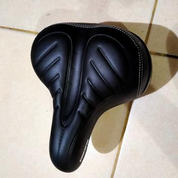 Product Review of Sedel Sadel Saddle Sepeda Pacific Reflextor Lampu SUSPENSI XTRA EMPUK from Tokopedia customer review 0