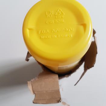 Product Review of Botol Bottle Bidon Tempat Minum Sepeda Livestrong 750 cc Yellow from Tokopedia customer review 1