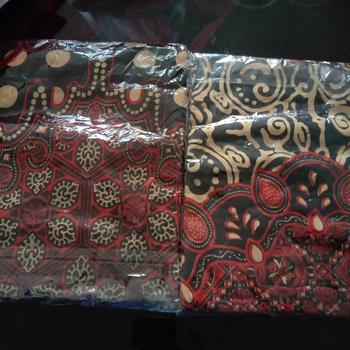 Product Review of Daster Jumbo Kencana Ungu label coklat from Tokopedia customer review 0