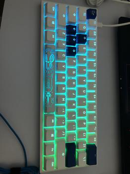 Product Review of Ducky One 2 Mini RGB LED 60% Pure White Mechanical Gaming Keyboard from Tokopedia customer review 0