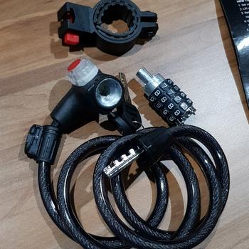 Product Review of Kunci Sepeda Polygon With Key Number & Light from Tokopedia customer review 3