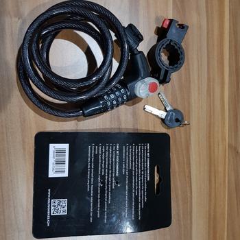 Product Review of Kunci Sepeda Polygon With Key Number & Light from Tokopedia customer review 1