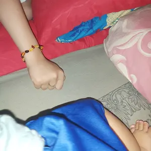 Set Kalung Bayi & Anak Tumbuh Gigi Amber Lithuania Multicolor Beans SNG75127