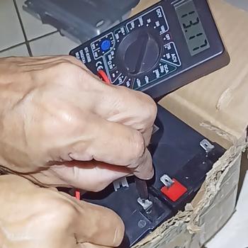 Product Review of Aki UPS Gpower 12V 9AH Baterai UPS Battery Aki Kering Batere UPS VRLA from Tokopedia customer review 0