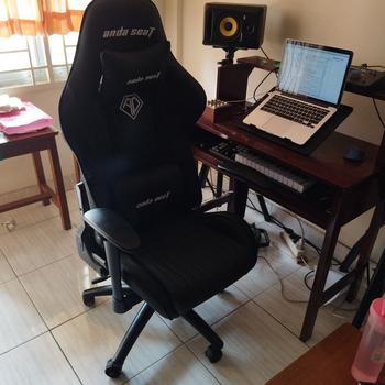 Product Review of AndaSeat Jungle Series Premium Kursi Gaming Chair Black from Tokopedia customer review 2