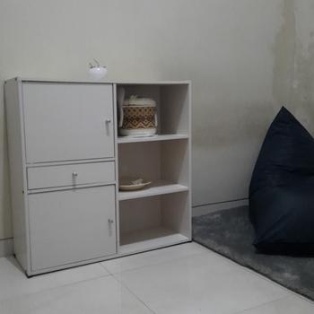 Product Review of RAK BUKU UNIHOME RB12 WHITE from Tokopedia customer review 0
