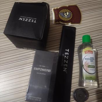 Product Review of TEZZEN POMADE ALPHA WATERBASED FREE POUCH dan Sisir Saku Tezzen from Tokopedia customer review 0