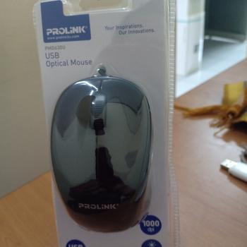 Product Review of Prolink Mouse Wired Cable l 3 buttons l USB Optical 1200DPI l PMO630U from Tokopedia customer review 0