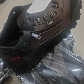 Product Review of Sepatu Safety Original Bahan Kulit Full Jahit Anti Slip Lavio E95 from Tokopedia customer review 1