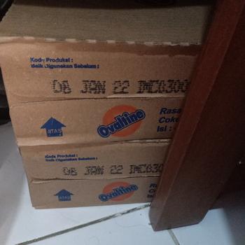 Product Review of Susu Ovaltine UHT Choco Malt 125 ml (1dus isi 40pcs) from Tokopedia customer review 0