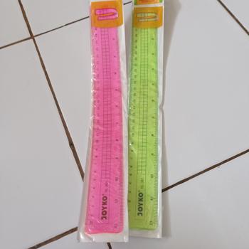 Product Review of Flexible Ruler Penggaris Lentur Joyko RL-301 30 cm from Tokopedia customer review 0