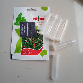 Product Review of Tabung Plastik Tempat Menyimpan Benih Bibit Hidroponik Seed Bottle 5ML from Tokopedia customer review 0