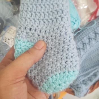 Product Review of Benang rajut katun impor big ply/milk cotton yarn MCP5 from Tokopedia customer review 1