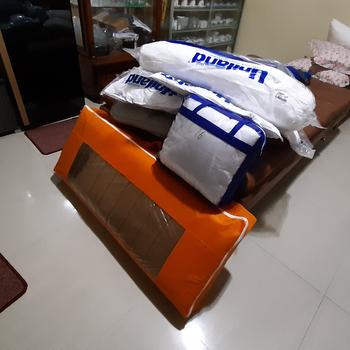 Product Review of Uniland Springbed Rivera Pillowtop Tiffany Full Set Kasur Spring Bed from Tokopedia customer review 1