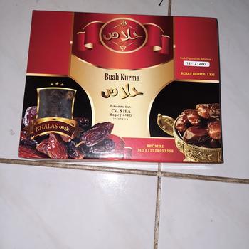 Product Review of Kurma Golden Khalas 1 kg from Tokopedia customer review 0