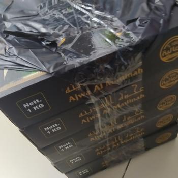 Product Review of kurma ajwa 1kg/ kurma madinah/ kurma nabi from Tokopedia customer review 0