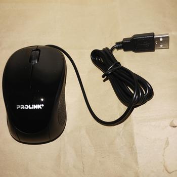 Product Review of Prolink Mouse Wired Cable l 3 buttons l USB Optical 1200DPI l PMO630U from Tokopedia customer review 1