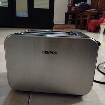 Product Review of Toaster Denpoo Pemanggang Roti Elektrik DT 025SD from Tokopedia customer review 1