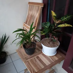 set meja kursi lipat teras meja kotak