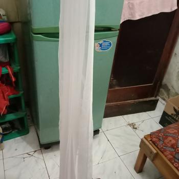 Product Review of vitrase Gorden tipis putih motif classic kaitan dalaman gorden vitrace gordyn hordeng transparan kaitan S Tirai Jendela Plisket from Tokopedia customer review 1