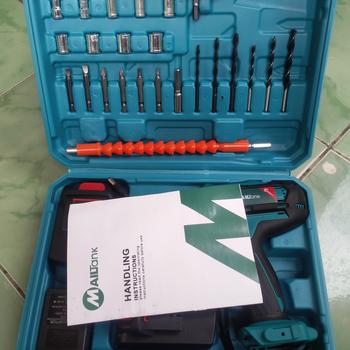 Product Review of Bor Batre #Mailtank Mesin Bor 32V Cordless Drill Bor Baterai from Tokopedia customer review 2