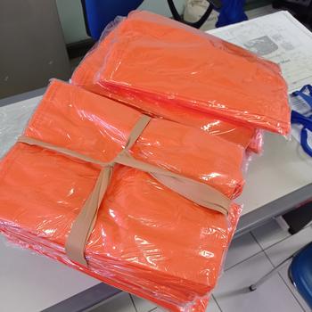 Product Review of Tas Spunbond Handle uk 25x35x8 / Goodie Bag / Tas Kain Polos from Tokopedia customer review 1