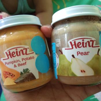 Product Review of Heinz Jar Baby Food  / Makanan Bayi Umur 6 bulan / Puree Baby from Tokopedia customer review 0