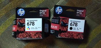 Product Review of Tinta Catridge HP 678 Black Colour Original Garansi Resmi from Tokopedia customer review 0