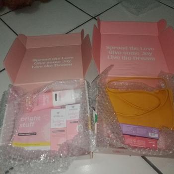 Product Review of Emina Star Lash Aqua Mascara 5 g - Lentik dan Natural Mudah Dibersihkan from Tokopedia customer review 2