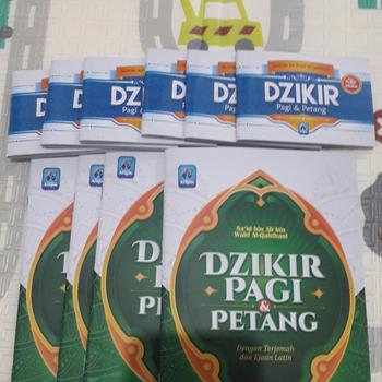 Product Review of Dzikir Pagi Petang Souvenir - Penerbit Pustaka Arafah from Tokopedia customer review 1