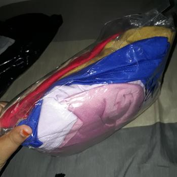 Product Review of (Polos) Celana Wanita Selutut Pendek Big Size Muat Sampai Super Jumbo / Dalaman Harian Adem Murah Santai from Tokopedia customer review 1
