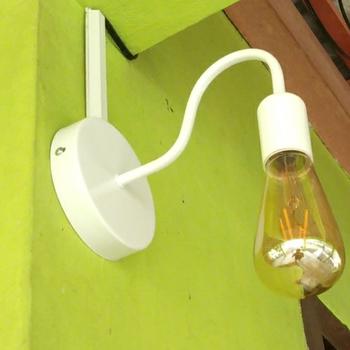 Product Review of Fitting Lampu Tempel Retro - Kap Dinding Gantung Minimalis Industrial from Tokopedia customer review 0