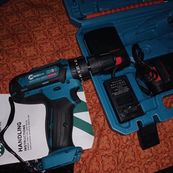 Product Review of Bor Batre #Mailtank Mesin Bor 32V Cordless Drill Bor Baterai from Tokopedia customer review 0