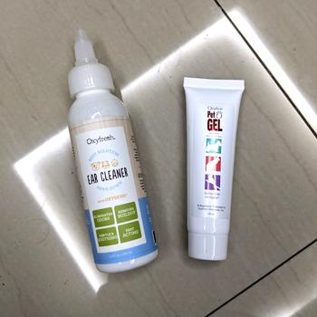 Product Review of Oxyfresh Pet Ear Cleaner 100ml - Pembersih Telinga Hewan from Tokopedia customer review 0