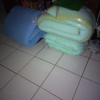 Busa Foam PU Spons lembaran sofa kasur tebal 3cm uk 80x200 density ...