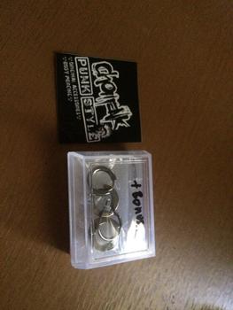 Product Review of Piercing earring anting tindik barbel jepit silver titanium. from Tokopedia customer review 0
