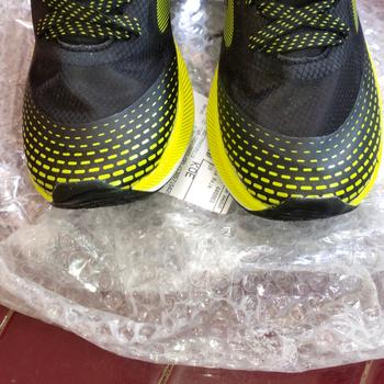 Product Review of Sepatu 910 Nineten Haze 1.5 - Hitam/Hijau Neon/Putih (Running) from Tokopedia customer review 1