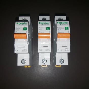 Product Review of MCB DOMAE SCHNEIDER NEW 1P 2A 4A 6A 10A 16A 20A 32A 40A 50A 63A SNI from Tokopedia customer review 1