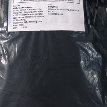 Product Review of Balon Foil Huruf Abjad Letter Angka Pink Biru Merah Red Blue from Tokopedia customer review 1