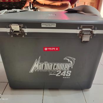 Product Review of (KHUSUS GOJEK) COOLER BOX MARINA 24S LION STAR Cool Box Ice Tempat Es from Tokopedia customer review 0