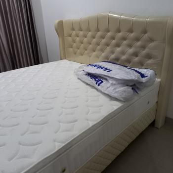 Product Review of Uniland Springbed Rivera Pillowtop Tiffany Full Set Kasur Spring Bed from Tokopedia customer review 0