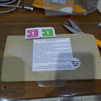 Product Review of Sticker Stiker Anti Gores Speedometer New Yamaha Aerox Connect NVX 155 from Tokopedia customer review 3