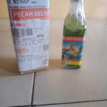 Product Review of Minyak Kayu Putih Cap Ayam 150ml Garansi Original from Tokopedia customer review 0
