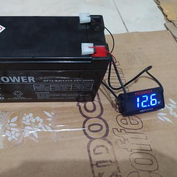 Product Review of Aki UPS Gpower 12V 9AH Baterai UPS Battery Aki Kering Batere UPS VRLA from Tokopedia customer review 1