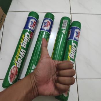 Product Review of Klinpak Cling Wrap Regular Refill 30m x 30cm - Plastik Segel makanan from Tokopedia customer review 0