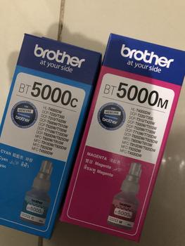 Product Review of BROTHER Tinta BT5000C BT 5000 BT5000 Cyan Ink Bottle Original from Tokopedia customer review 1