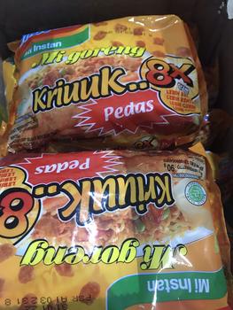 Product Review of INDOMIE GORENG KRIUK PEDAS MIE INSTAN KRIUUK MI KRIUKK from Tokopedia customer review 0