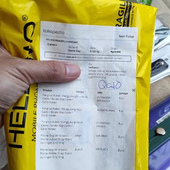 Product Review of Pengikat Kabel / Penggulung Cable / Binder Klip Cable / Cord Holder from Tokopedia customer review 0